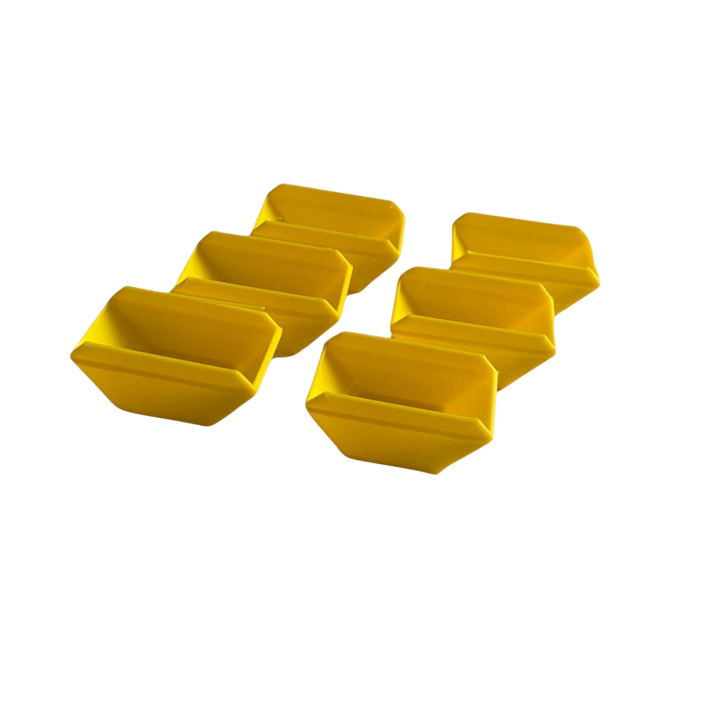 OO Gauge 1:76 Yellow Skips – 6 Pack