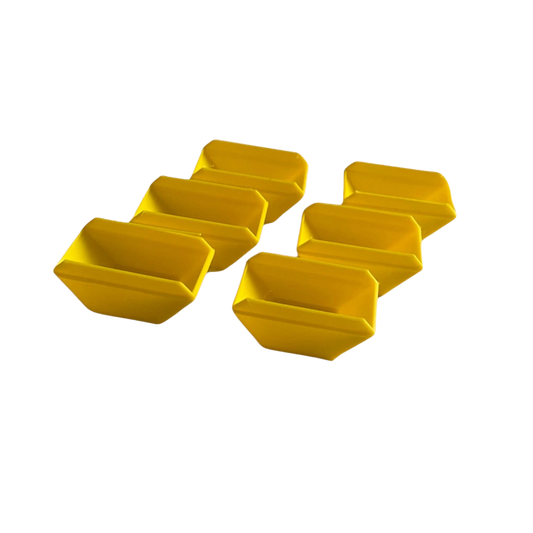 OO Gauge 1:76 Yellow Skips – 6 Pack