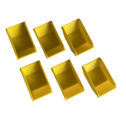 OO Gauge 1:76 Yellow Skips – 6 Pack