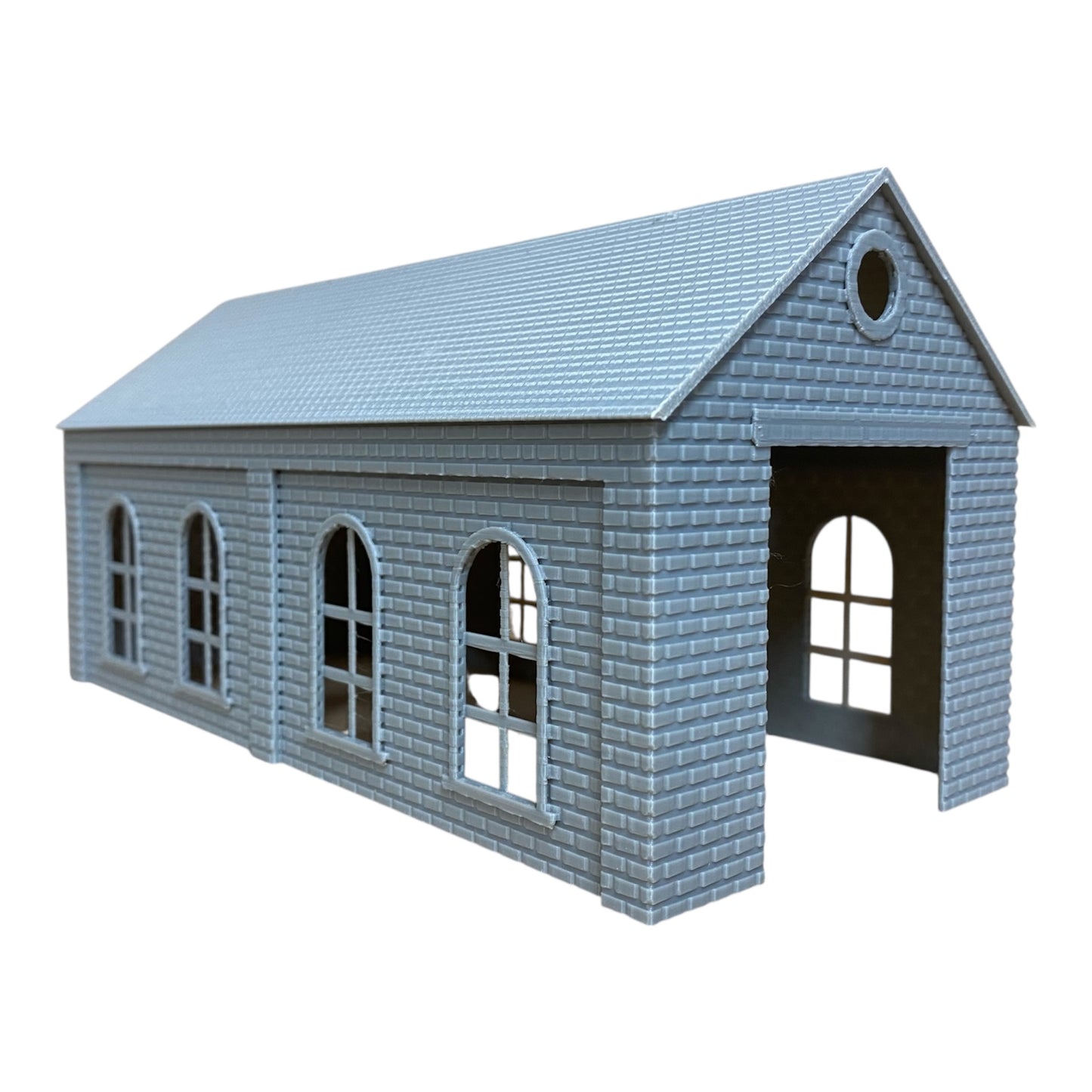 OO Gauge Model Railway Scenery Engine Shed 1/76 Scale