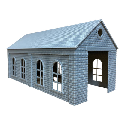 OO Gauge Model Railway Scenery Engine Shed 1/76 Scale