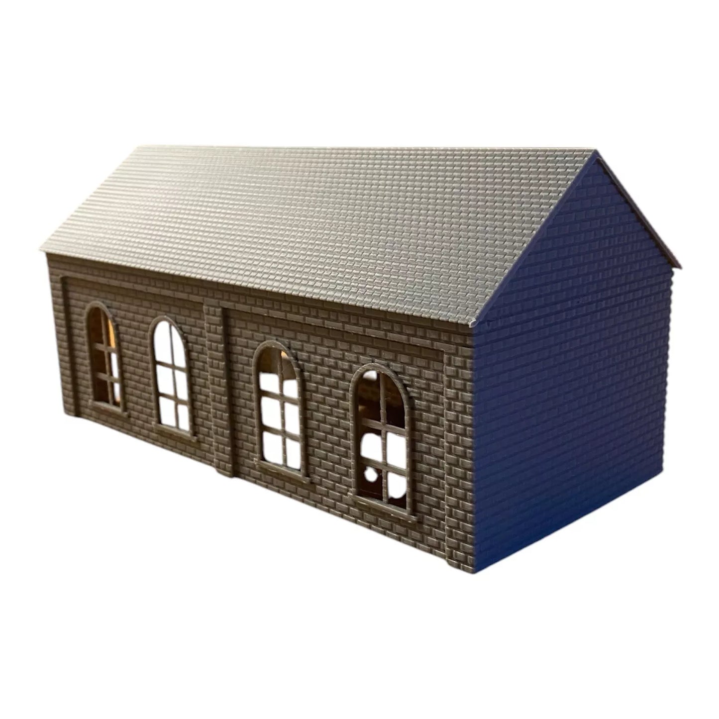 OO Gauge Model Railway Scenery Engine Shed 1/76 Scale